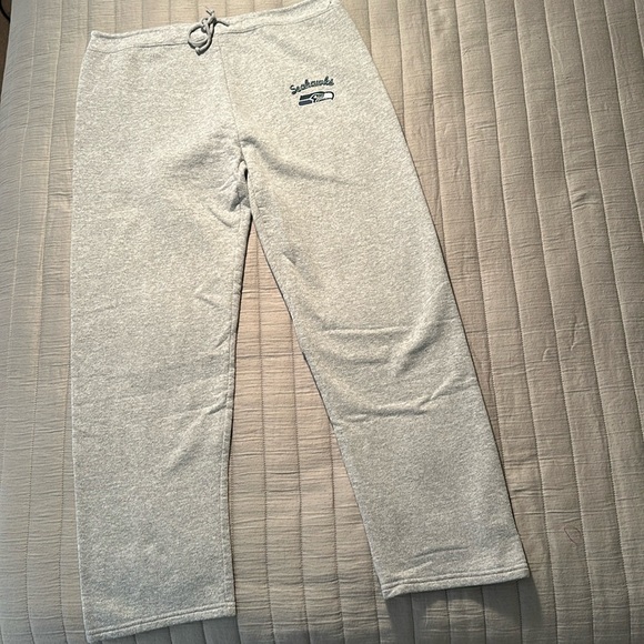 NFL Pants - Seahawks fleece pant, size L straight leg
